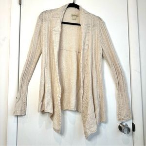 Lucky Brand Wool Blend Duster Cardigan